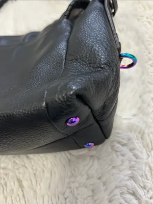 Aimee Kestenberg Mini All For Love Black Leather Crossbody Bag thumbnail 9