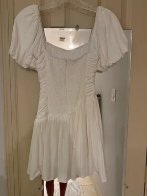 Hello Molly White Dress thumbnail 3