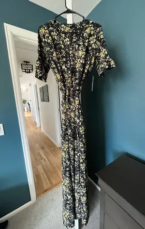 Lulus Floral Wrap Maxi Dress thumbnail 5