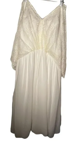 Mingda's Lace Dress‎ nwt White Size XL thumbnail 1
