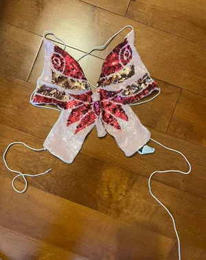 SheIn Butterfly Festival Sequin Top thumbnail 1
