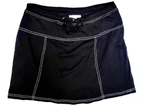 Anne Klein Sport Black Skort White Stitching Size Medium thumbnail 1