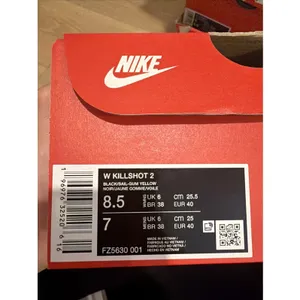 Nike Killshot 2 Black Gum Womens Size 8.5 / Mens Size 7 NWB FZ5630-001 thumbnail 6