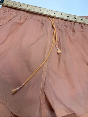FP Movement by Free People Burnt Apricot Tie-Waist Athletic Shorts Sz XL NWOT thumbnail 7