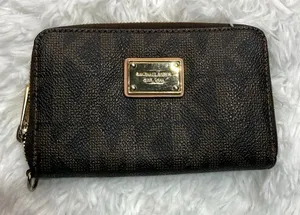 Michael Kors Brown Gold Wallet thumbnail 1