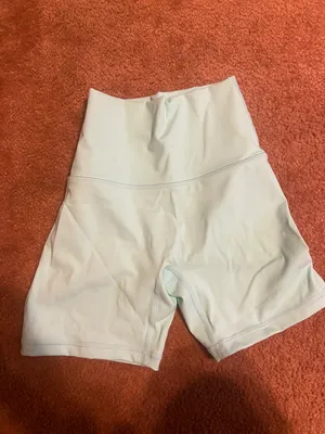 Light Blue Biker Shorts Aerie thumbnail 1