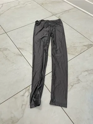 NWT Urban Outfitters Gray Metallic Liquid Leggings Size S/M thumbnail 6