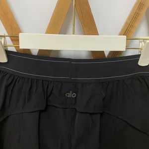 ALO YOGA Black Athletic Shorts, Size M thumbnail 8