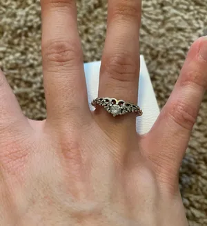 Pandora Heart Tiara Ring thumbnail 1