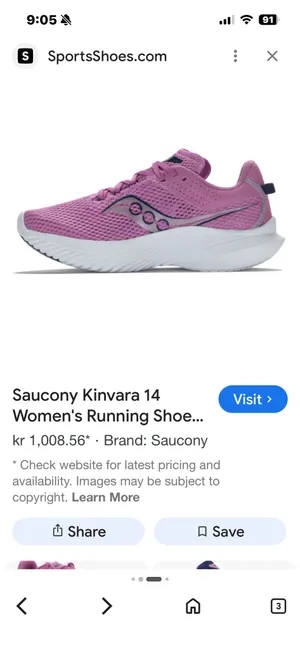 Running Shoes Saucony Women’s 10 thumbnail 3