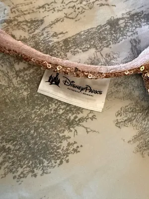 Disney Parks Rose Gold Sparkle Minnie Mouse Ears thumbnail 4