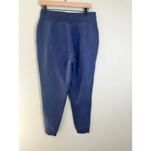 Rhoback Clarity Jogger Heather Fleet Navy Blue High Rise Sweatpants Small NEW thumbnail 6