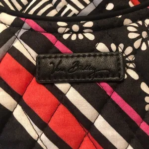 Vera Bradley Northern Stripes Large Trimmed Vera Shoulder Bag W/ Pockets Quilted thumbnail 8