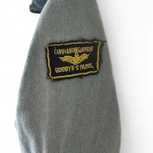 Zaful Jean Parka Gooby K-S Patrol Commanding Officer‎ Patch- Light Denim- Collared thumbnail 3