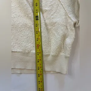 Free People Sweater Found My Friend Pullover Cream White XS thumbnail 3