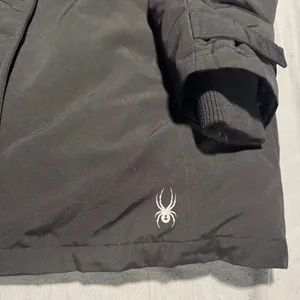 Spyder Men's Dark Coat with Logo thumbnail 2