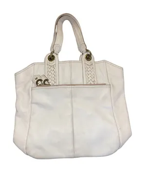 Banana Republic Top Handle Cow Leather Satchel Hobo Purse Tote Boho Chic Handbag thumbnail 1