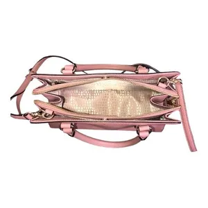 Kate Spade Mulberry Street Lise Satchel Rose Leather Convertible Crossbody Bag thumbnail 7