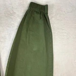 I.AM.GIA Olive Green‎ Joggers Pants Elastic Waist Casual Comfy Size L-flaw thumbnail 2