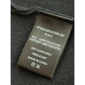 ASTR The Label Ribbed Sweater‎ Knit Maxi Dress Medium Black Long Sheer Sleeve thumbnail 3