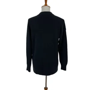 Madewell Black V Neck Long Sleeve‎ Pullover Sweater Small thumbnail 4