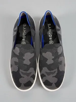 Rothy's The Original‎ Camo Knit Slip On Shoes Women's Size 8 Sustainable thumbnail 1