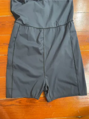 Abercrombie & Fitch Mini Skort Dress Black & White Tennis Athletic Golf Sz LT 🧡🎀 thumbnail 13
