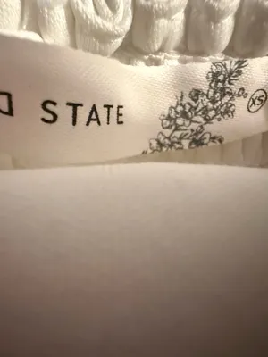 Altar’d State Strapless White Tulle Dress thumbnail 8