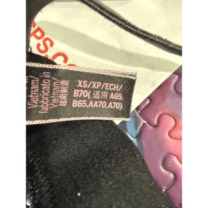 Victorias Secret Black Lace Velvet Metallic Shimmer Bralette XS Black‎ B70 A70 thumbnail 7