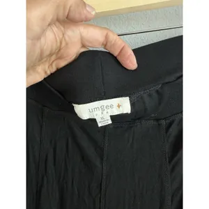 Umgee Maxi Skirt Size XL Pull On Black Jersey Boho Flowy Lightweight Casual thumbnail 4