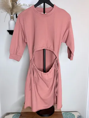Lovers + Friends Dress Mini Rose Pink Mauve Dusty Small thumbnail 2