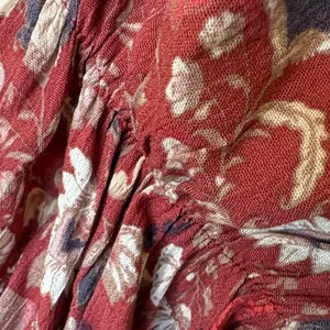 Easel Burgundy Floral Blouse thumbnail 3