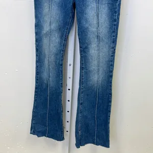 Revice Denim Star Patchwork‎ Flare Jeans Blue High Rise Size 25 Boho Festival thumbnail 6