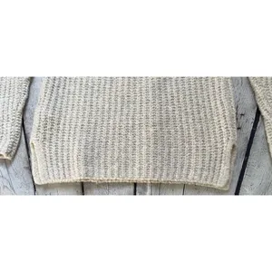 Beige High Neck Longline Sweater thumbnail 14