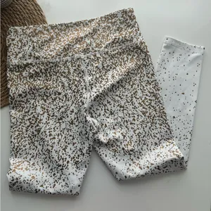 ZYIA White Stay Gold Hi Rise Leggings Sz‎ 8-10 thumbnail 10
