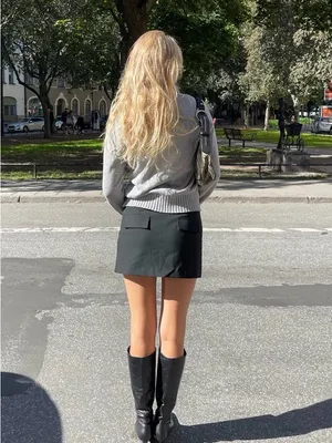 New Djerf Avenue Day-to-day Skirt Black thumbnail 3