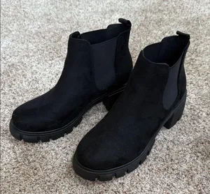 Soda Black Women's Combat Boots thumbnail 1