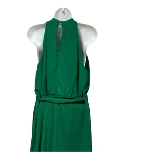 Baltic Born Green Halter Neck Wide Leg Jumpsuit XL DD6195 Emerald Formal Tie thumbnail 5