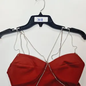 Superdown Jaxie Diamond Mini Dress in Rust XS thumbnail 13