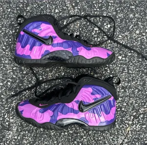 Nike Little Posite Pro 'Hyper Violet' Size 4y Women’s Size 5.5 thumbnail 1