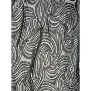 jacket blazer silver swirl boxy 1980s Size XL thumbnail 7