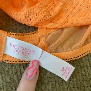 Orange Lace Bralette thumbnail 2