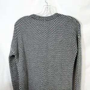 Lululemon Yogi Crew Sweater Size 4 Inkwell Blue Honeycomb Knit Thumbholes‎ 243 thumbnail 16