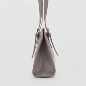 Mango MNG - gray top handle shoulder faux leather bag thumbnail 5