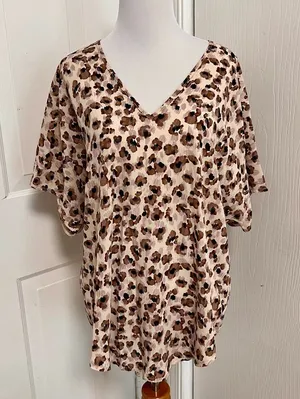 Lush Leopard Blouse D4* thumbnail 1