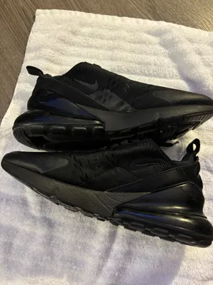 Gothic Nike Air Max 270 Triple Black Sz.7 thumbnail 12