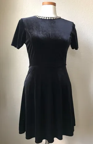 Velvety Dress Size L thumbnail 1