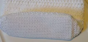 Lina White Crocheted Handbag thumbnail 7