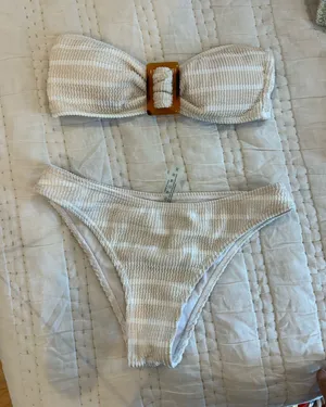 Shein Bandeau Bikini Set thumbnail 1