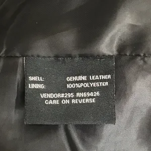 Wilson's Genuine Leather Biker Jacket Womens Medium Black Cafe Racer Moto Bomber thumbnail 8